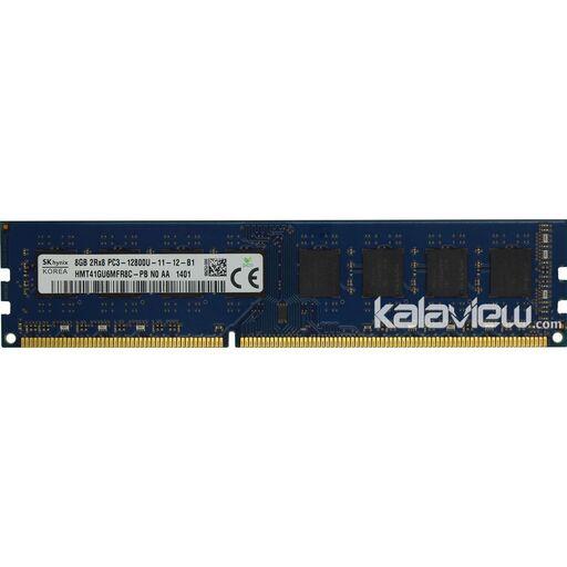 رم کامپیوتر اس کی هاینیکس 8GB مدل DDR3 باس 1600MHZ-12800 کره HMT41GU6MFR8C-PB N0 AA 401 تایمینگ CL11